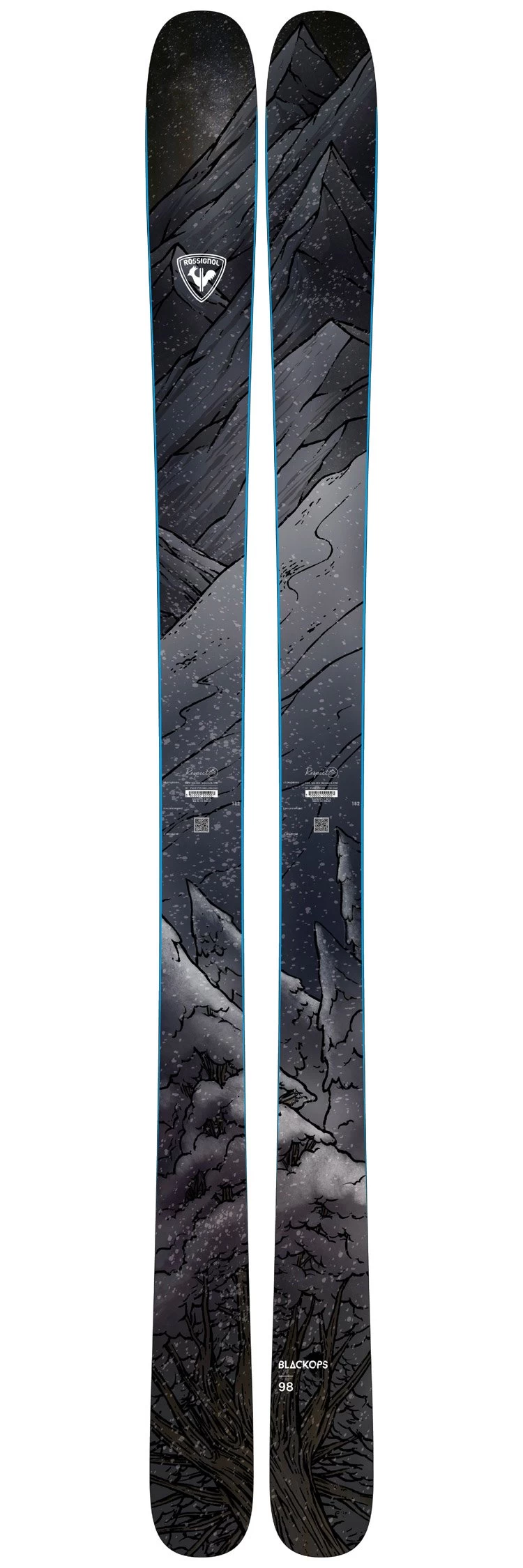Ski Rossignol Blackops 98 1 Ski Rossignol Blackops 98