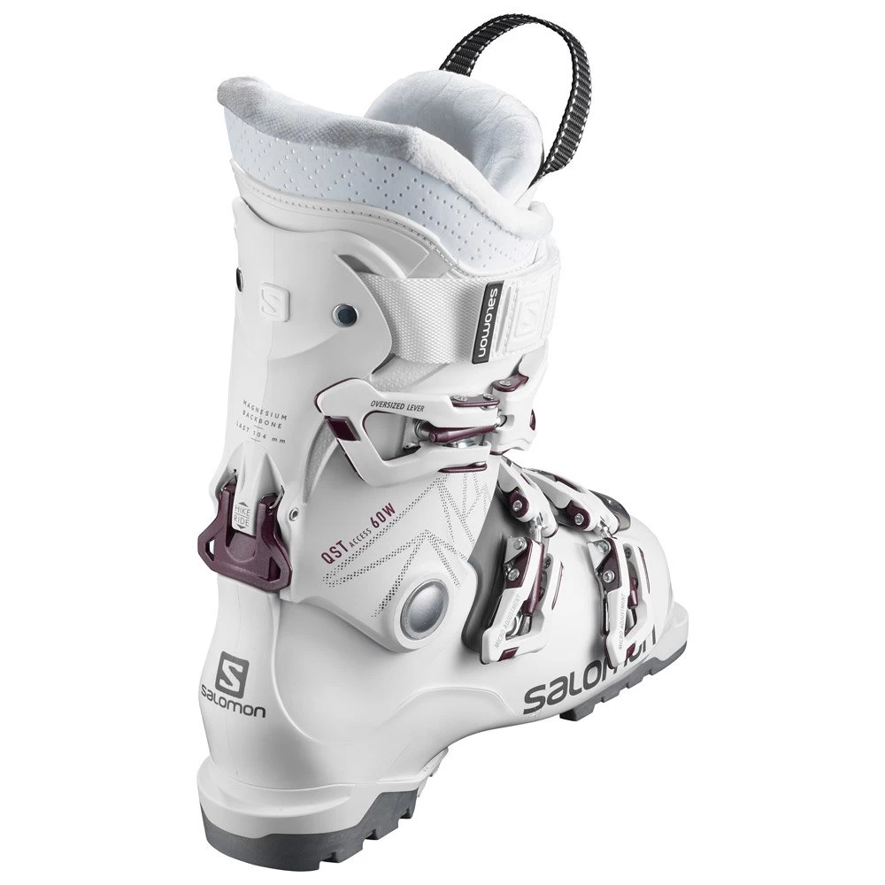 Chaussures De Ski Salomon Qst Access 60 W White Anthracite 2 Chaussures De Ski Salomon Qst Access 60 W White Anthracite – Image 2
