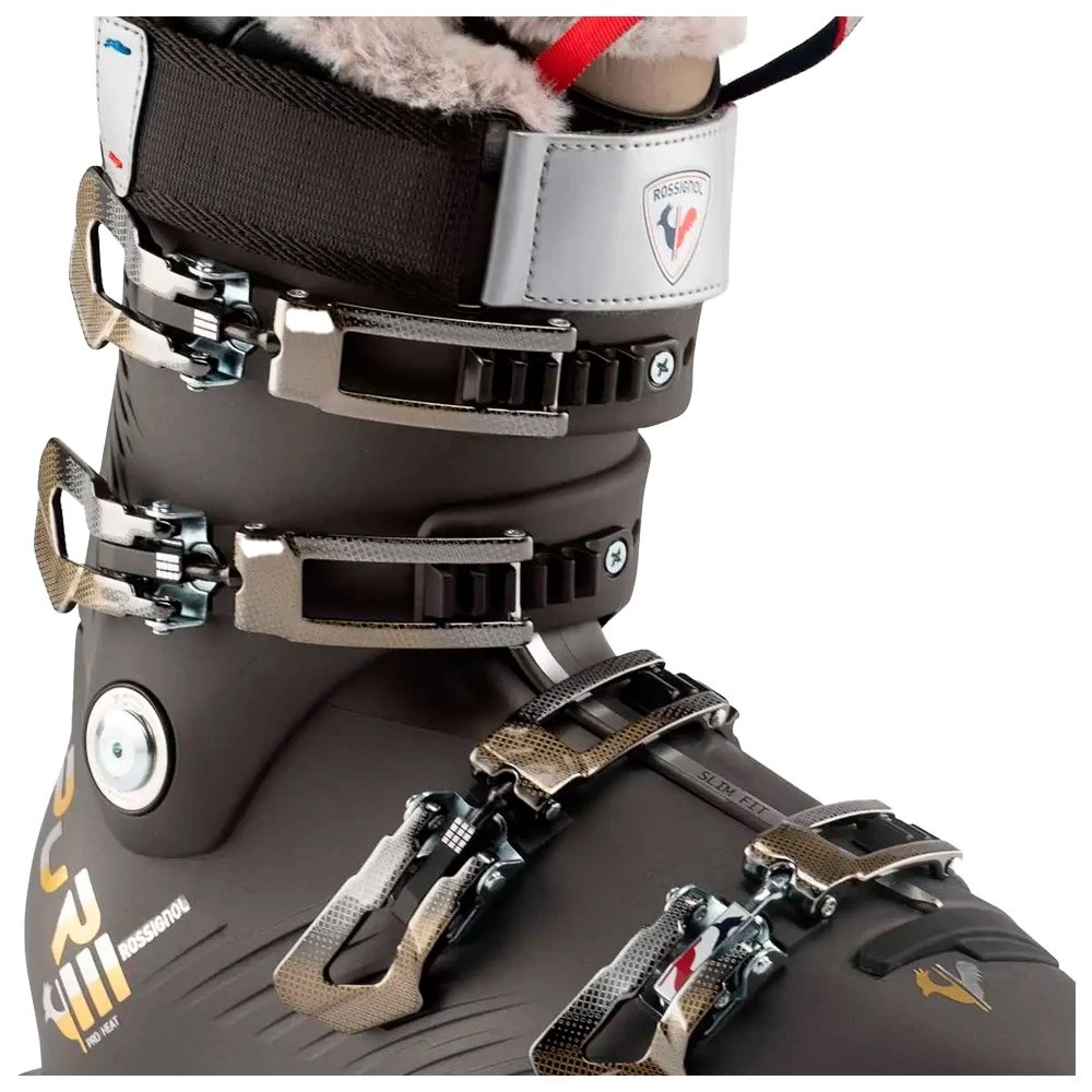 Chaussures De Ski Rossignol Pure Pro Heat Gw Metal Gold Grey 2 Chaussures De Ski Rossignol Pure Pro Heat Gw Metal Gold Grey – Image 2