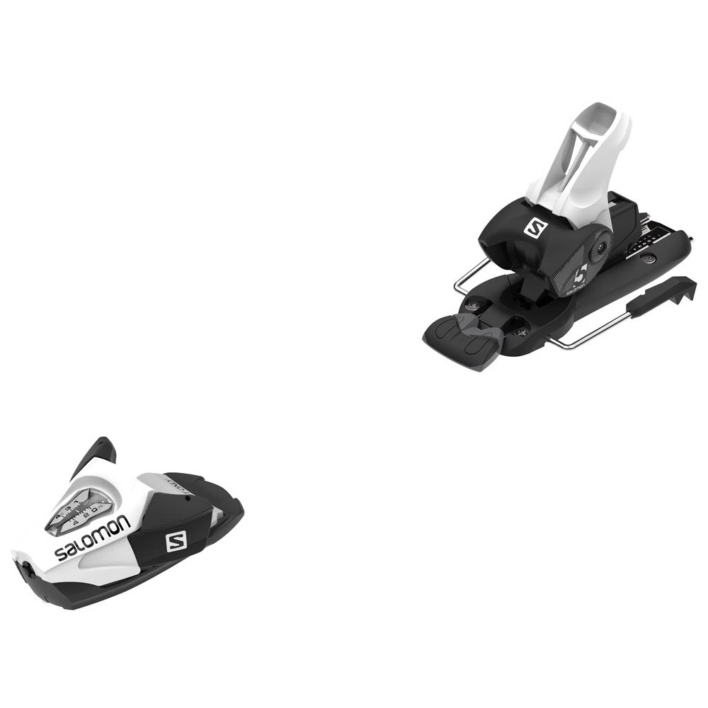Fix Ski Salomon N C5 Gw Black White J75 1 Fix Ski Salomon N C5 Gw Black White J75