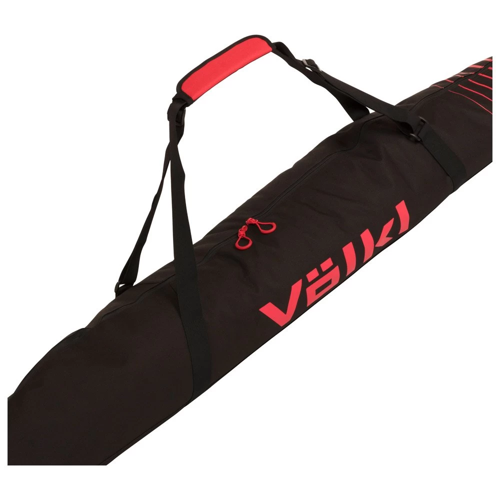 Housse Ski Volkl Race Single Ski Bag 165+15+15 Black Red 2 Housse Ski Volkl Race Single Ski Bag 165+15+15 Black Red – Image 2