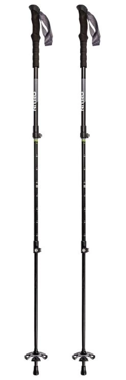Bâton Nitro Telescoping Poles Black-Grey-Green