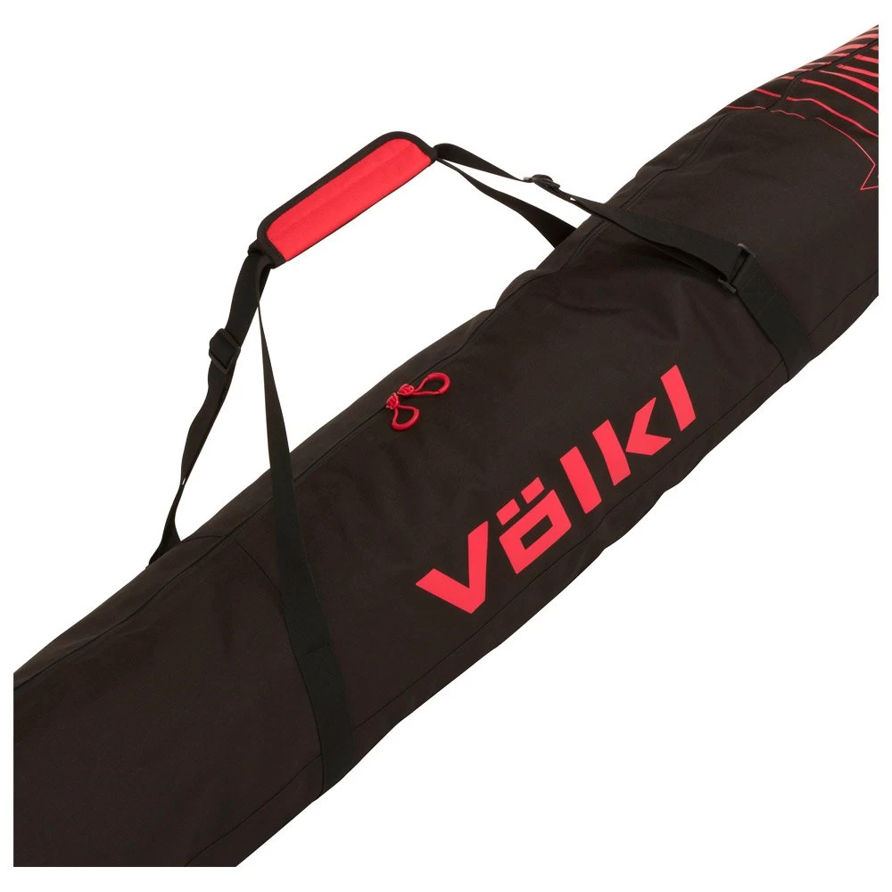 Housse Ski Volkl Race Double Ski Bag 195 Black Red 2 Housse Ski Volkl Race Double Ski Bag 195 Black Red – Image 2