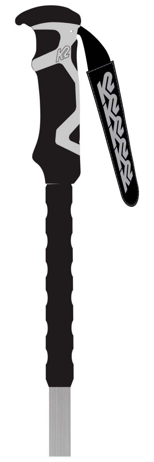 Bâton K2 Lockjaw Alu-Eva Silver 2 Bâton K2 Lockjaw Alu-Eva Silver – Image 2