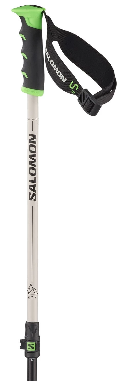 Bâton Salomon Mtn Alu S3 Rainy Day Green 2 Bâton Salomon Mtn Alu S3 Rainy Day Green – Image 2