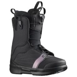 Boots Salomon Pearl Black Royal Lila