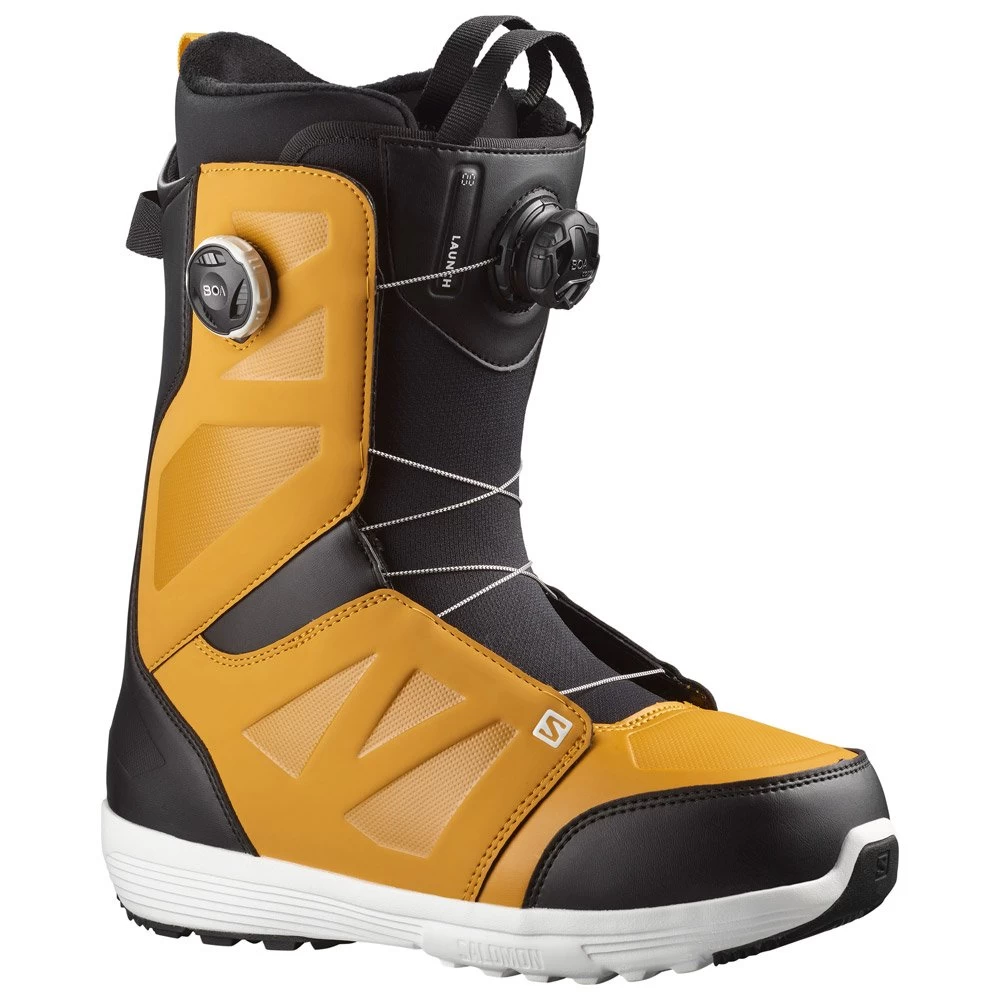 Boots Salomon Launch Golden Yellow 1 Boots Salomon Launch Golden Yellow