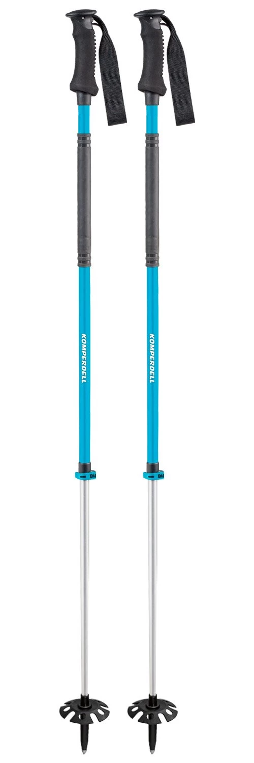 Bâton Komperdell T2 Thermo Adventure (115 - 150 Cm) Blue 1 Bâton Komperdell T2 Thermo Adventure (115 - 150 Cm) Blue