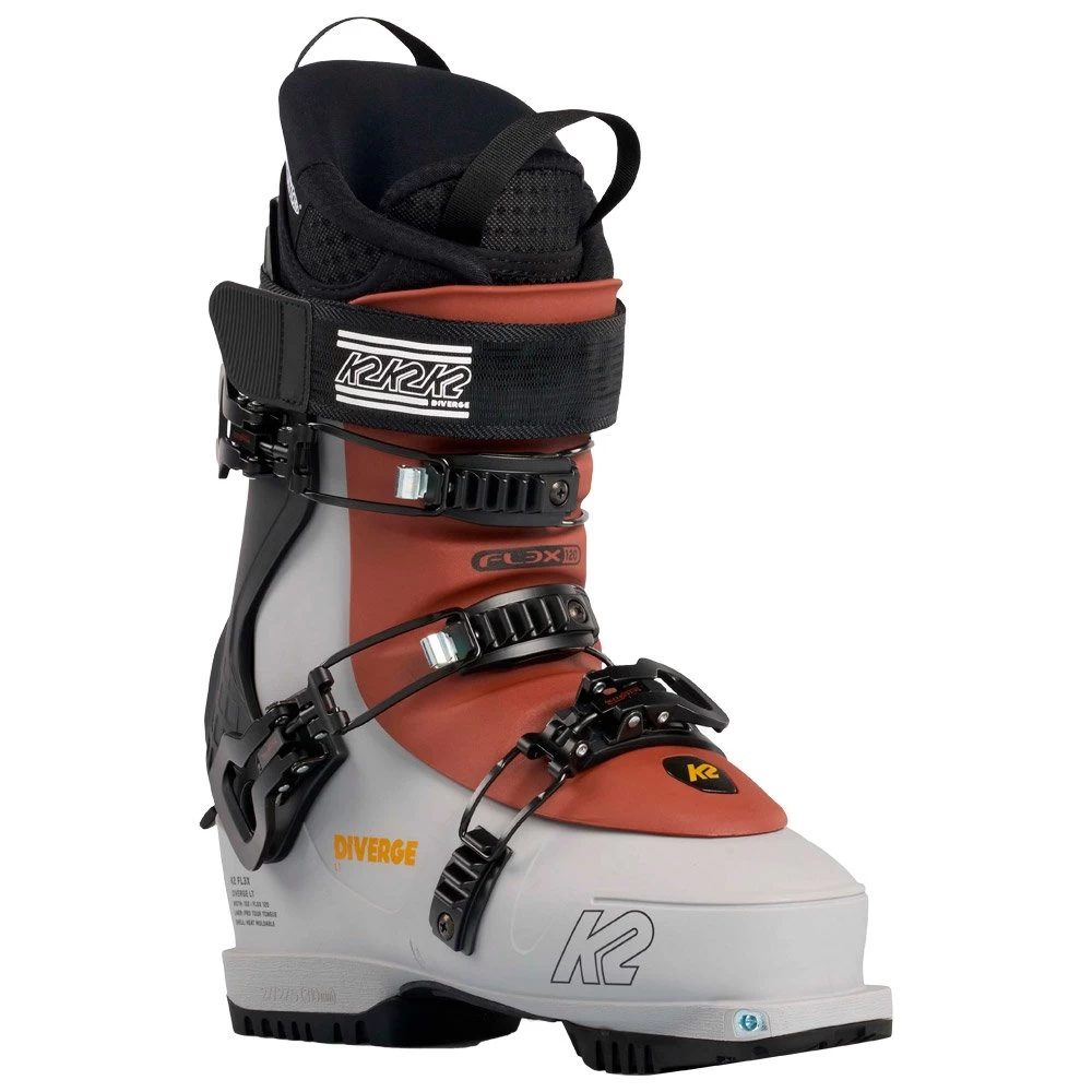 Chaussures De Ski K2 Diverge Lt Gray - Brown 2 Chaussures De Ski K2 Diverge Lt Gray - Brown – Image 2