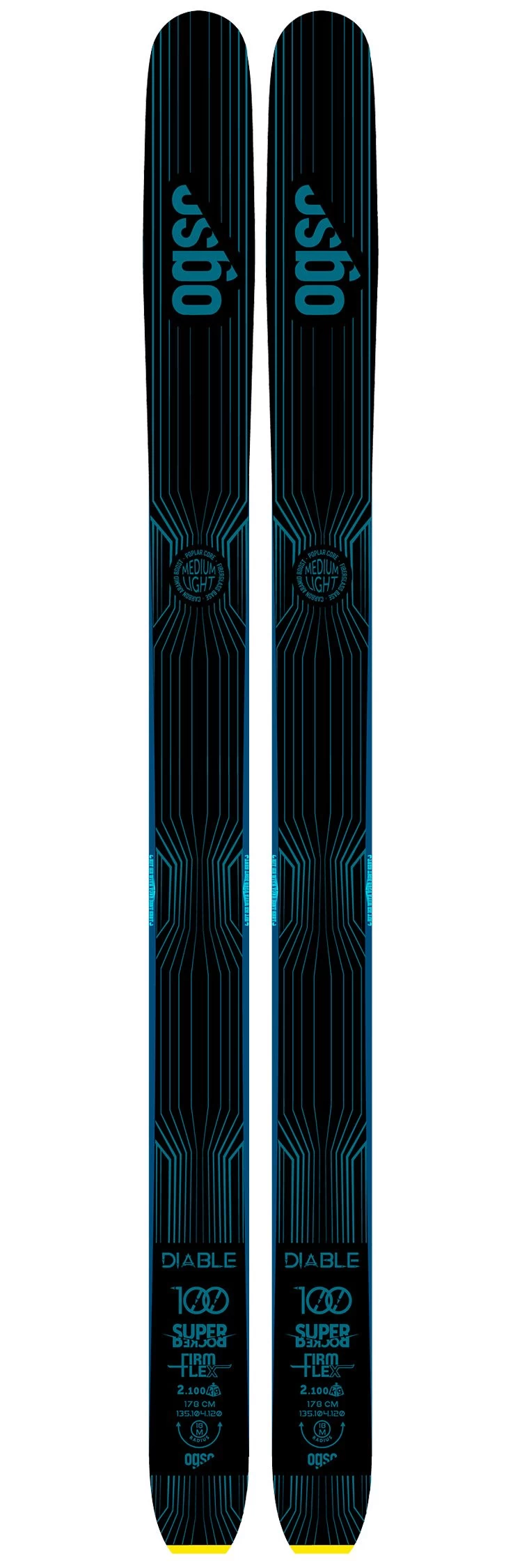 Ski Ogso Diable 100 1 Ski Ogso Diable 100