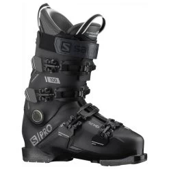 Chaussures De Ski Salomon S/pro 100 Gw Black Belluga Dark Silver
