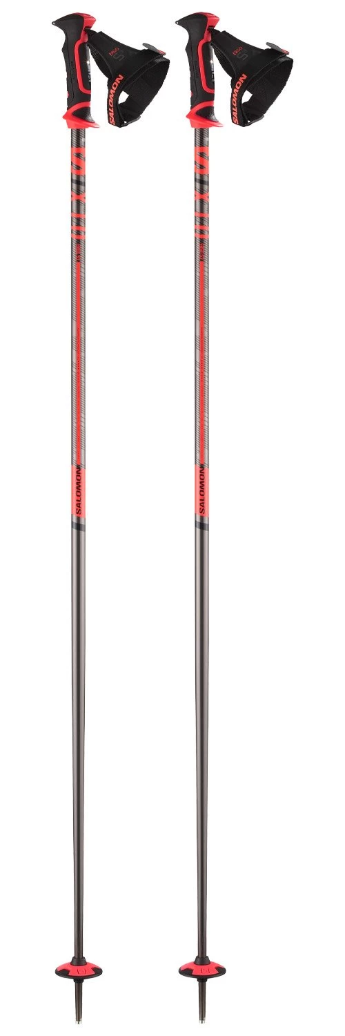 Bâton Salomon X10 Ergo S3 Black Red 1 Bâton Salomon X10 Ergo S3 Black Red