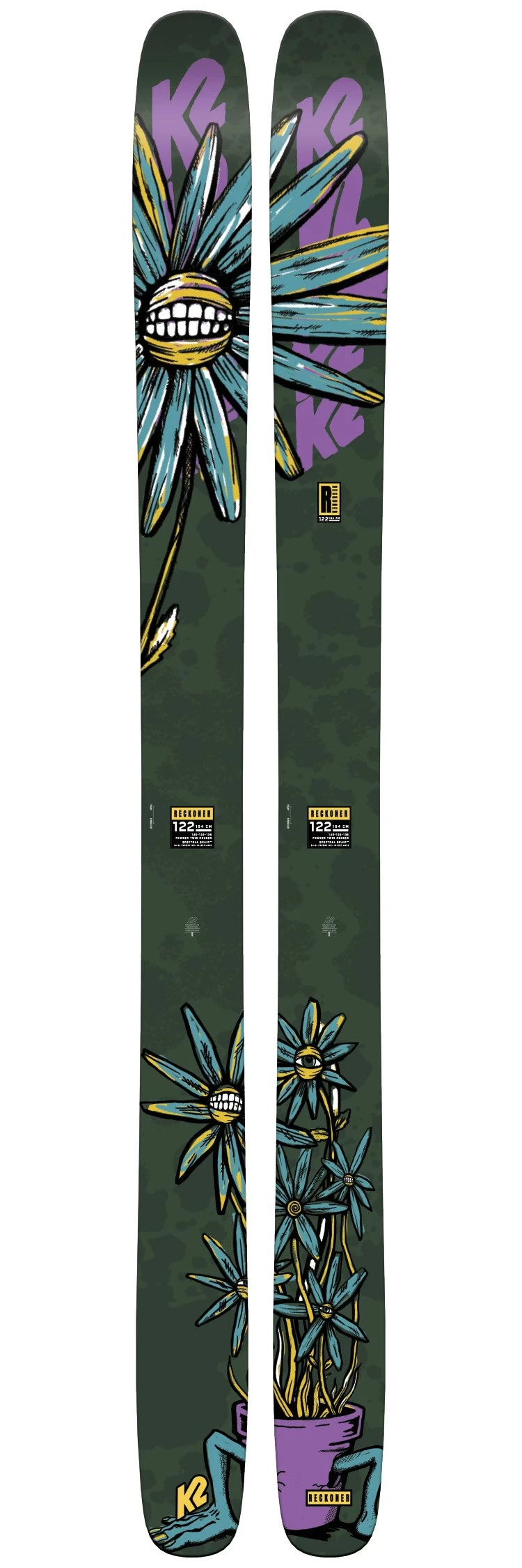Ski K2 Reckoner 122 1 Ski K2 Reckoner 122